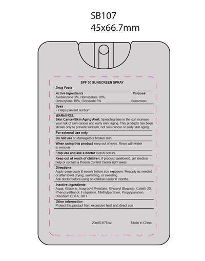 82953-003 (Spf30 Sunscreen Spray)